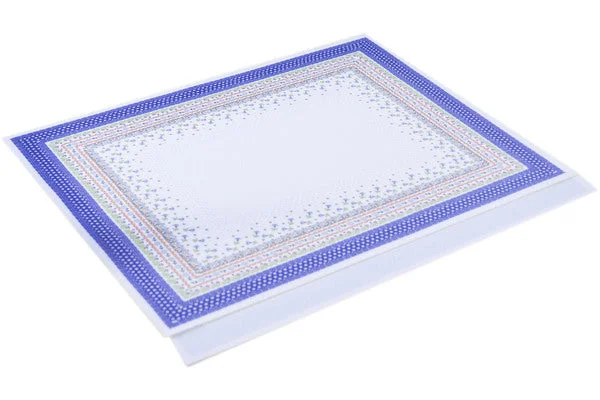 Multipurpose placemat for all seasons-16" Set of 2 Placemats - Cornflower Field