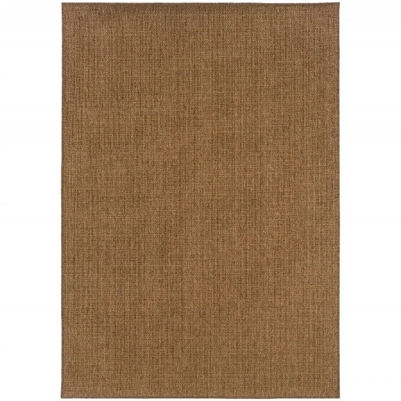 pet-friendly carpet with stain guard -2' X 4' Stain Resistant Area Rug Outdoor & Indoor - Tan