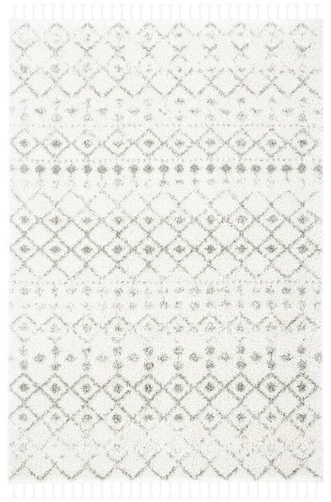 carpet for offices with heavy furniture -BERBER FRINGE SHAG 516, IVORY