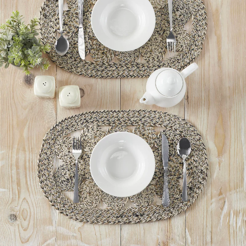 Placemat for wedding dinner-Blended Pebble Indoor/Outdoor Placemat