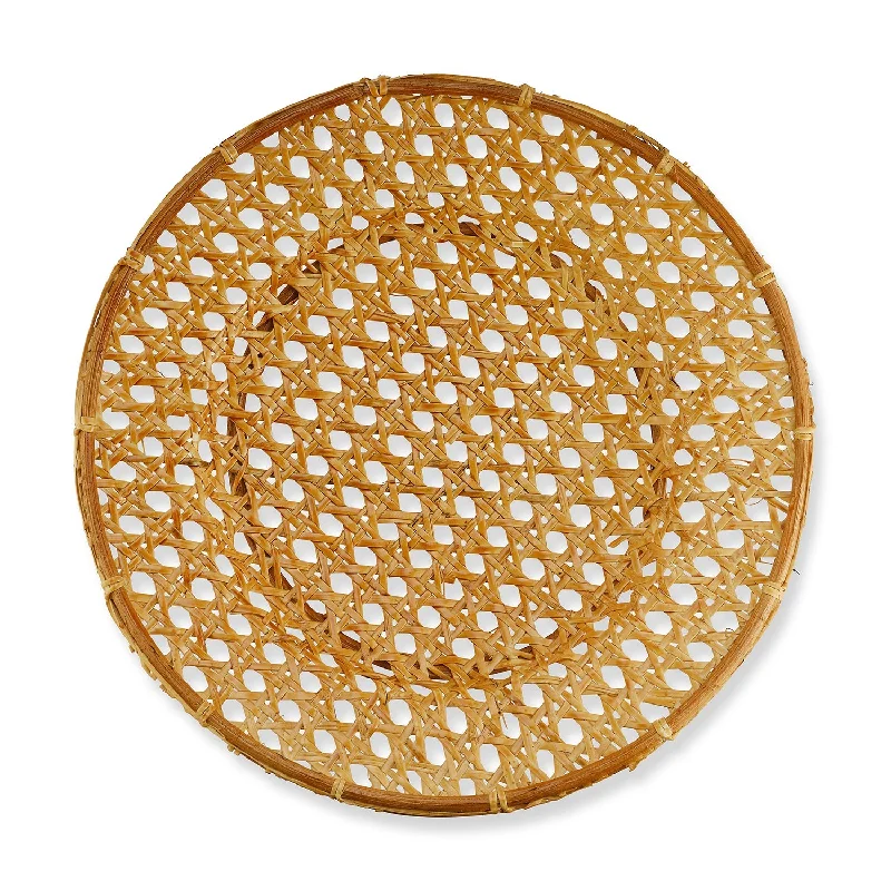 Stylish cloth placemat for special events-Cane Chargers (4)