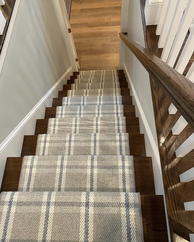 wool carpet for luxury home interiors -Carnoustie Stair Runner / Broadloom