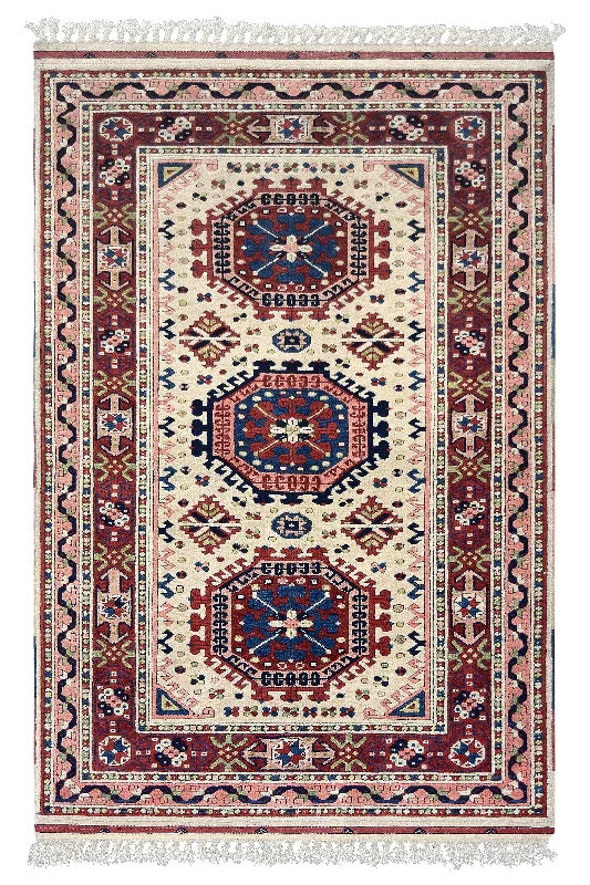 custom color carpet for homes -Caucasian Yorok Wool Rug