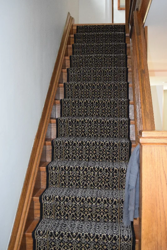 carpet for vintage and rustic homes -Chateau Reims Stair Runner / Broadloom