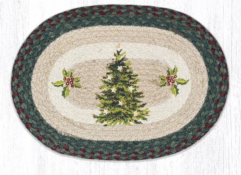 Placemat-Christmas Joy Tree Braided Placemat