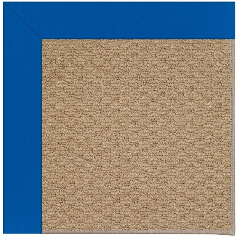 stain-resistant carpet for family households -Creative Concepts-Raffia Canvas Pacific Blue