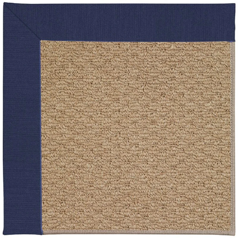 budget-friendly carpet for home renovations -Creative Concepts-Raffia Canvas Royal Navy