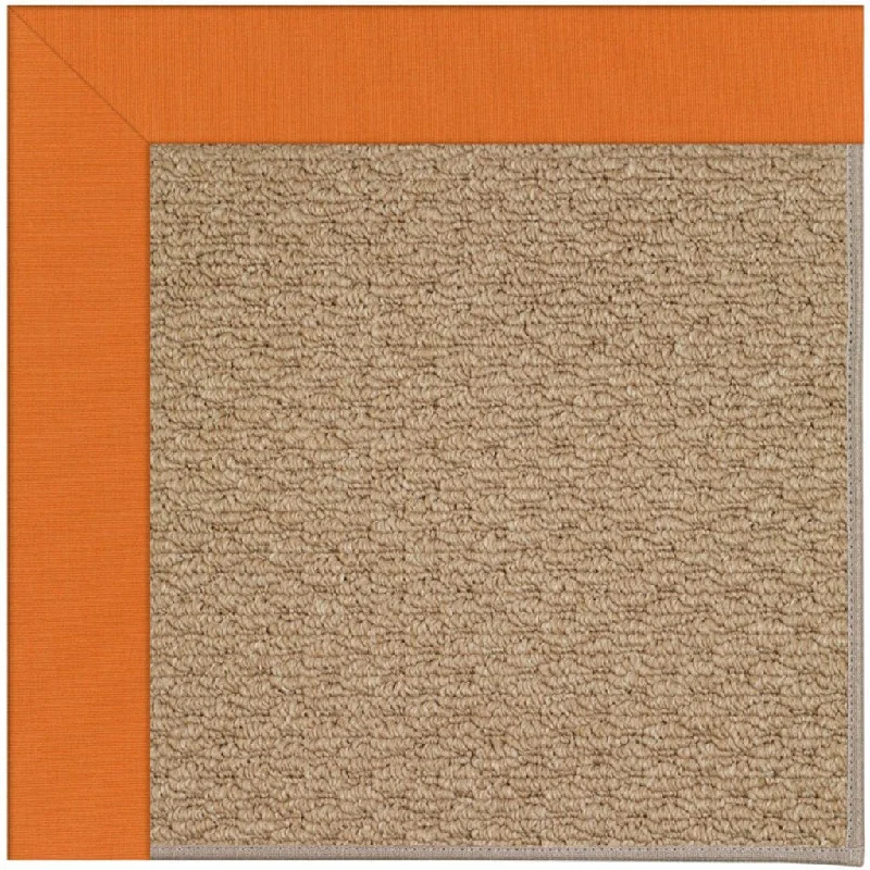 affordable carpet cleaning equipment for homes -Creative Concepts-Raffia Canvas Tangerine