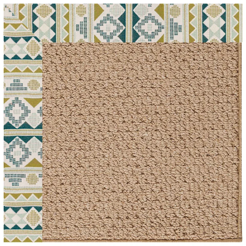 outdoor carpet for patios -Creative Concepts-Raffia Inca Lime