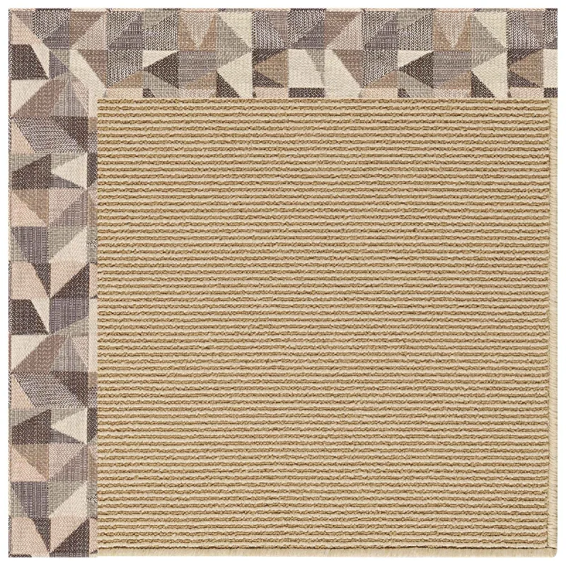 low pile carpet for easy cleaning -Creative Concepts-Sisal Geo Bronze