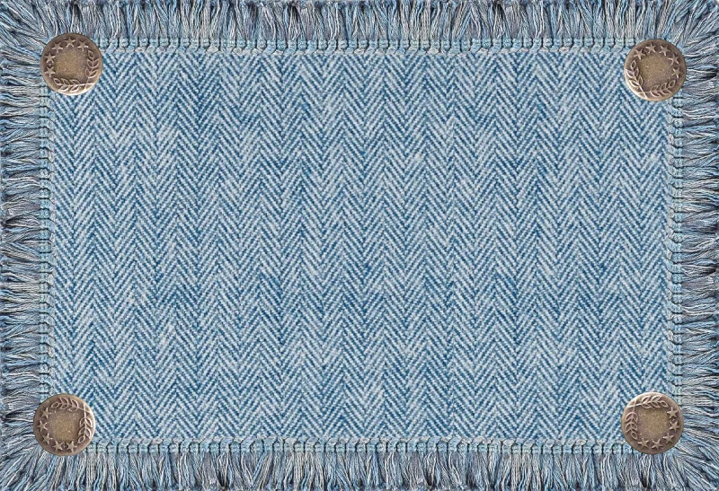 Woven placemat for table-Fray USA - Placemat