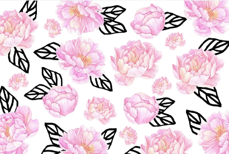 Placemat for traditional dinners-Graphic Peony - Placemat