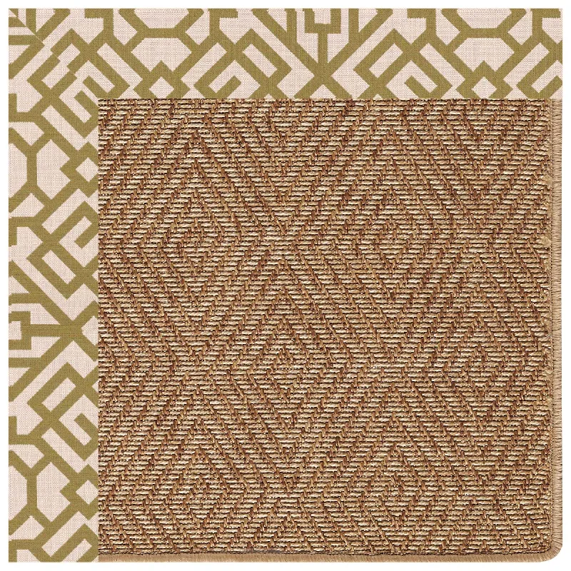 stain-resistant carpet for family households -Islamorada-Diamond Lattice Pesto