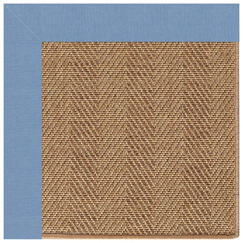 thick carpet for luxury homes -Islamorada-Herringbone Canvas Air Blue