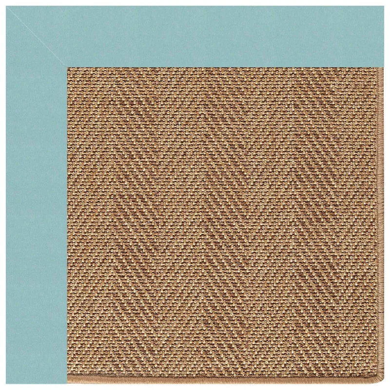 non-slip carpet for bathrooms and kitchens -Islamorada-Herringbone Canvas Aquatic