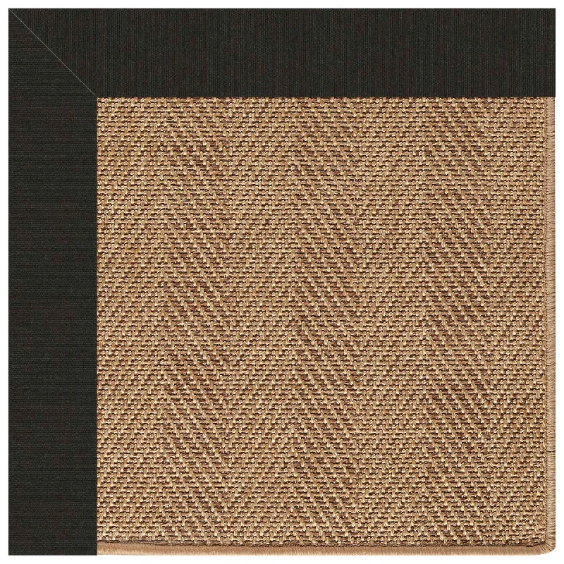 affordable plush carpet for living rooms -Islamorada-Herringbone Canvas Black