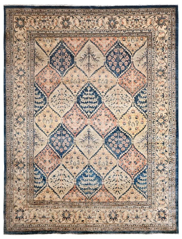 carpet for basement flooring -KAOUD RUGS MULTI BAKTIARI  AREA RUG