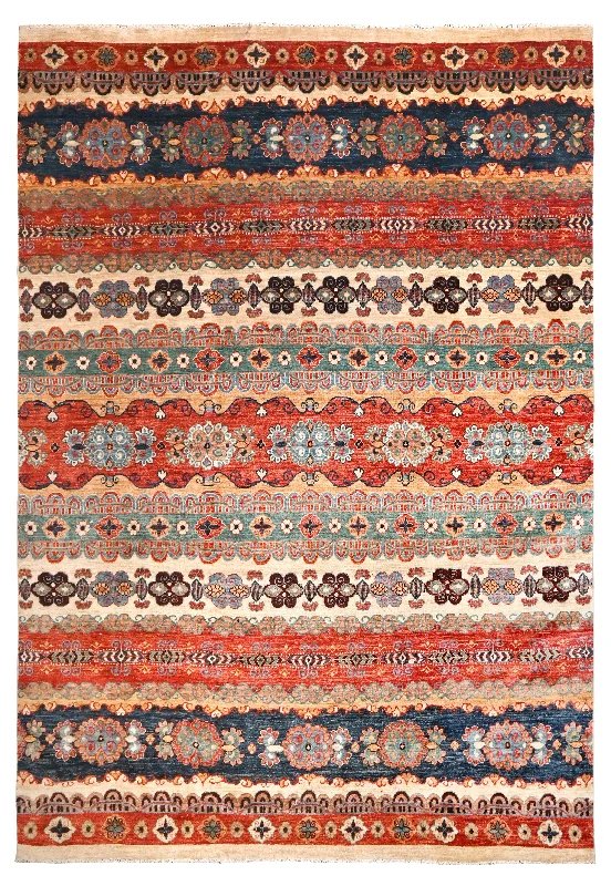 easy-to-install carpet for quick home makeovers -KAOUD RUGS MULTI ANT GABBEH  AREA RUG