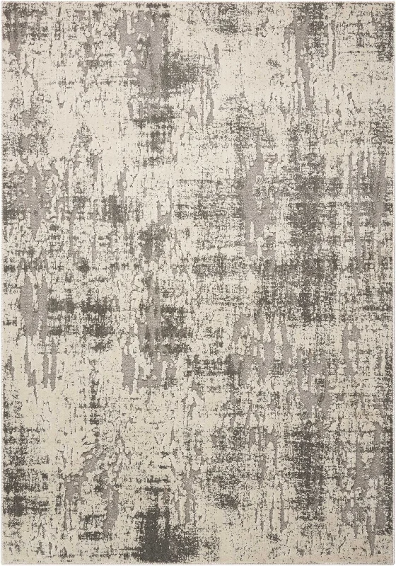 carpet cleaning services for homes -Michael Amini Gleam MA602 Ivory/Grey Area Rug