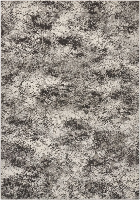 long-lasting carpet for commercial spaces -Michael Amini Gleam MA603 Ash Area Rug