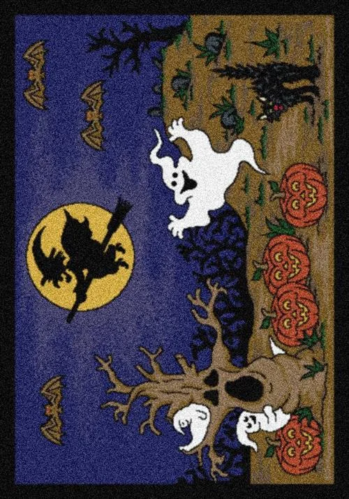 carpet for elderly-friendly home designs -Halloween-00001 Hallows Eve Midnight