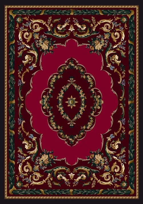 carpet for minimalist-style homes -Lafayette Rug-13001 Ruby Onyx