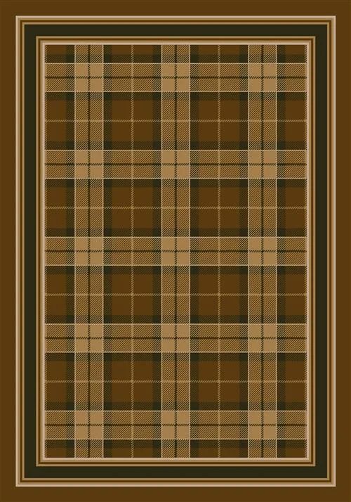 versatile carpet for mixed-use spaces -Magee Plaid-05406 Golden Amber