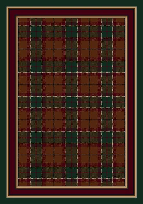 budget-friendly carpet options for renters -Magee Plaid-05906 Amber Emerald II