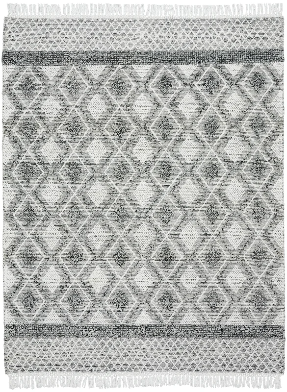 high-quality carpet for commercial use -Nicole Curtis Series 3 SR301 Grey/Ivory Area Rug