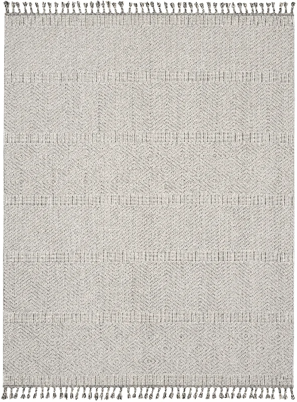 carpet for apartments with heavy foot traffic -Nourison Paxton PAX06 Grey/Ivory Area Rug