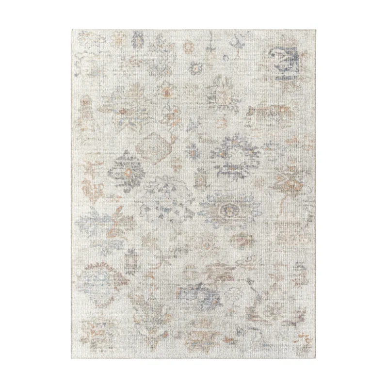 carpet for vintage-inspired home decor -Olympic Beige / Multi Rug