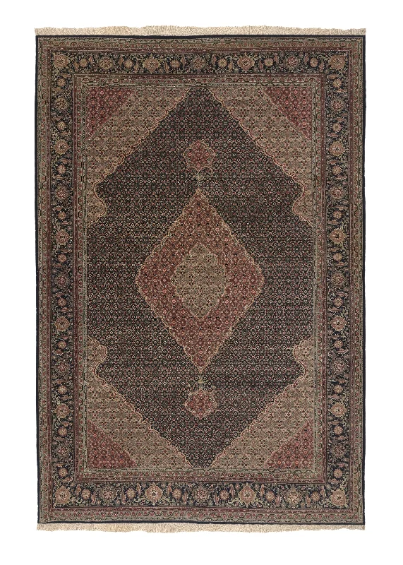 custom color carpet for homes -Oriental Rug Chinese Handmade Area Traditional 6'0"x9'0" (6x9) Blue Red Mahi Fish Design #35700