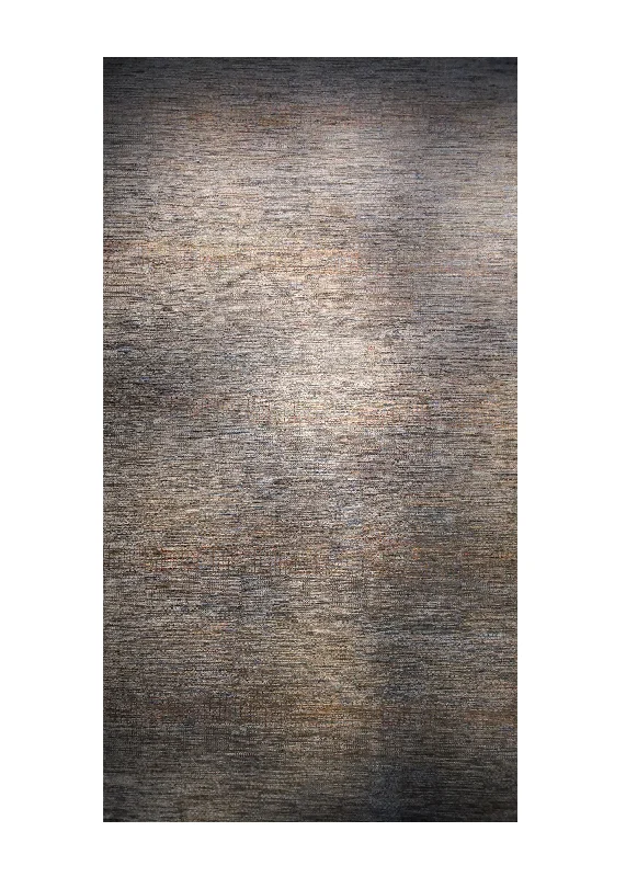 affordable carpet for rental properties -Oriental Rug Indian Handmade Area Modern 16'3"x27'10" (16x28) Multi-color Brown Stripes Design #A33456