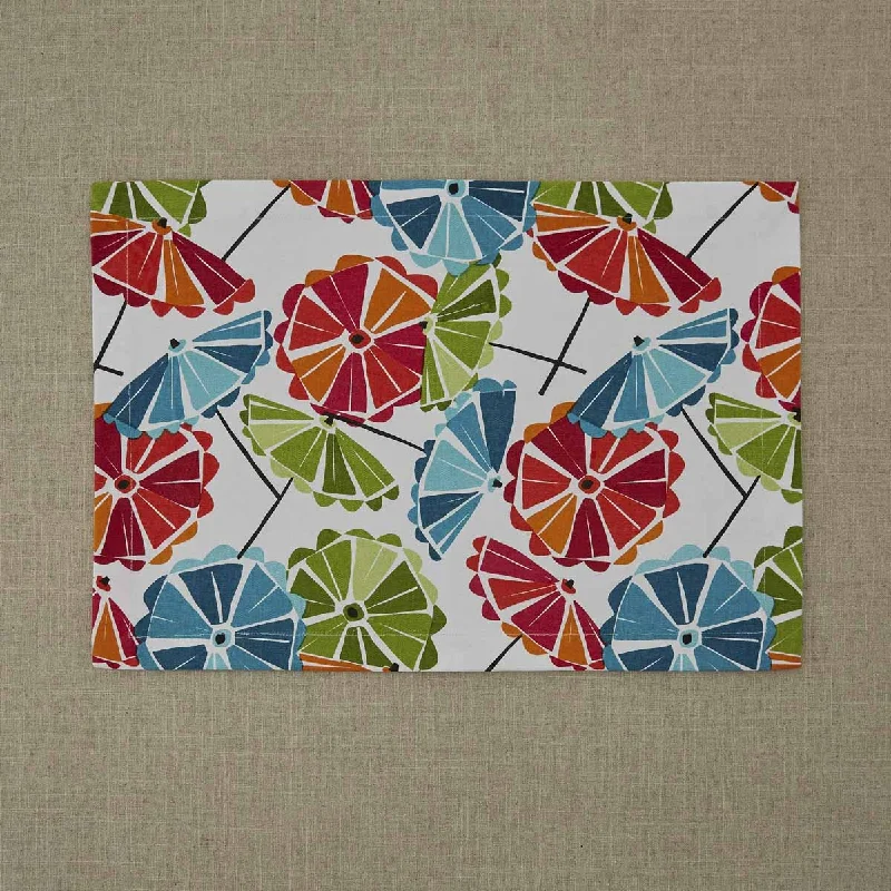 Placemat with seasonal theme-Parasol Placemat Set