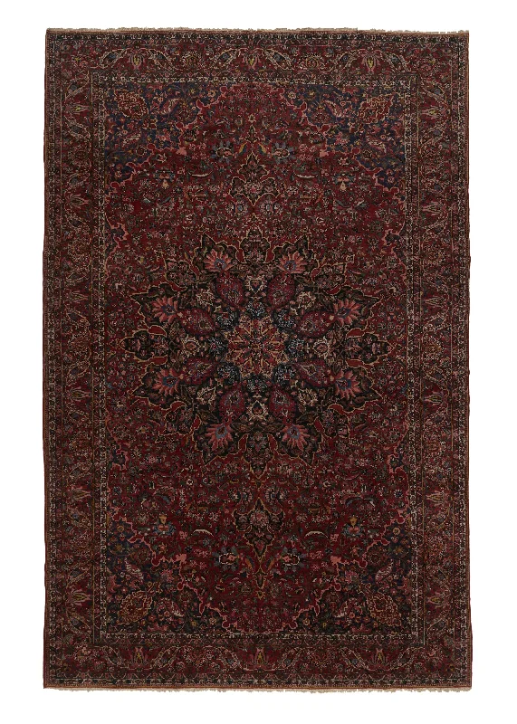 durable carpet for high traffic -Persian Rug Bakhtiari Handmade Area Tribal 12'0"x19'3" (12x19) Red Floral Design #34926