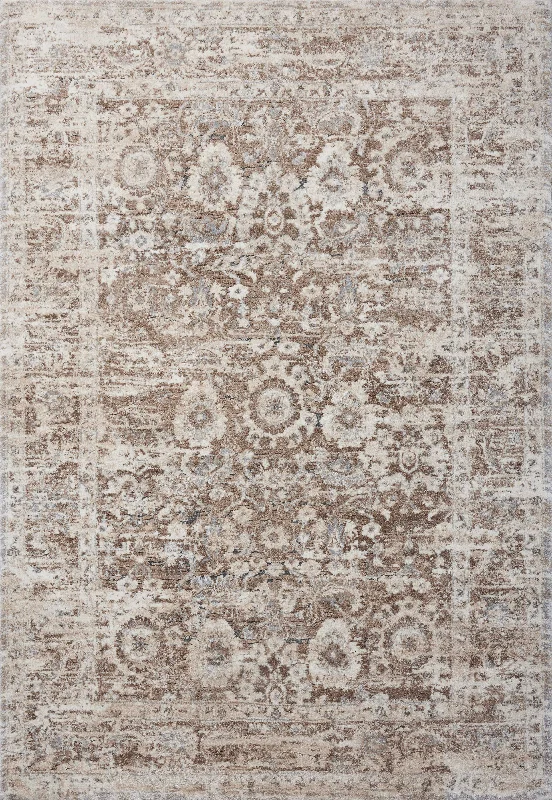 patterned carpet for living rooms -Theory Mocha / Natural