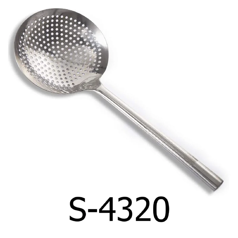 Kitchen utensils for workshops-20cm Deep Fryer Stainless Steel Skimmer