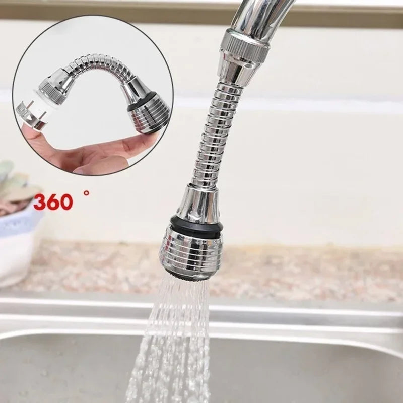 Kitchen utensils for muscle gain-360 Swivel Mode Saving Water in The Bubbler Nozzle High Pressure Faucet Filter FaucetAdapter Extender Kitchen Tools Accessories