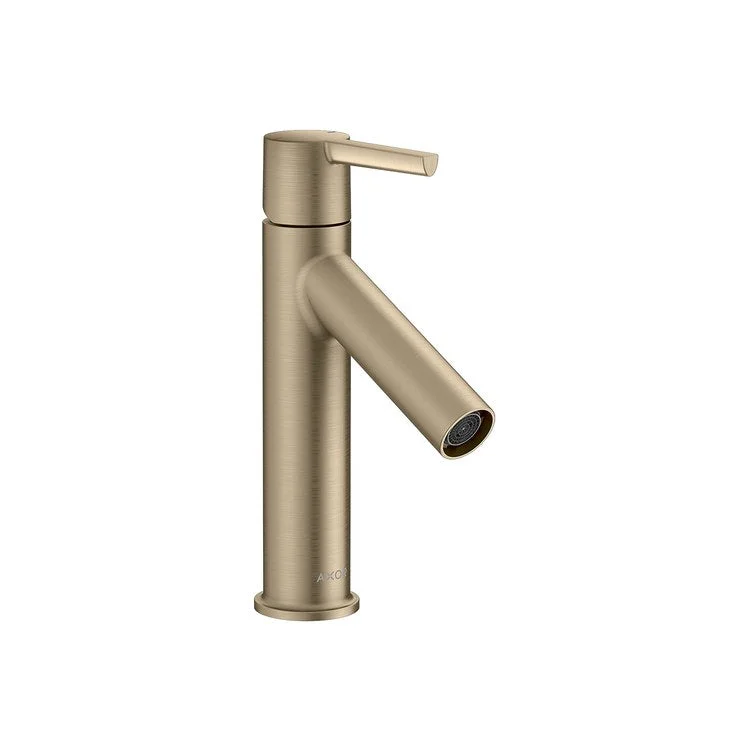 kitchen faucet undermount-Lavatory Faucet Starck 1 Lever ADA Brushed Nickel 0.5 Gallons per Minute Rigid Pop-Up 1 Hole 3-3/4 Inch