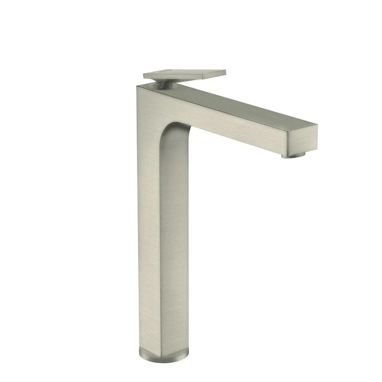 kitchen faucet tropical feel-Lavatory Faucet Citterio 1 Lever ADA Brushed Nickel 1.2 Gallons per Minute Rigid Less Drain 1 Hole 11 Inch