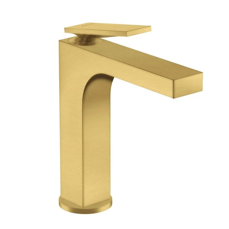 kitchen faucet meat thaw-Lavatory Faucet Citterio 1 Lever ADA Brushed Gold Optic 1.2 Gallons per Minute Rigid Pop-Up 1 Hole 6-1/8 Inch