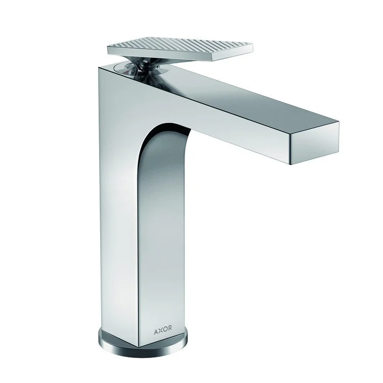 kitchen faucet vessel sink-Lavatory Faucet Citterio Rhombic Cut 1 Lever ADA Chrome 1.2 Gallons per Minute Rigid Pop-Up 1 Hole 6-1/8 Inch