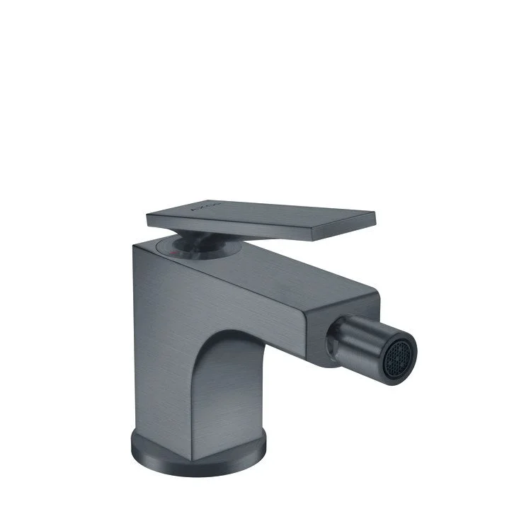 kitchen faucet soda stream-Bidet Faucet Citterio 1 Lever ADA Brushed Black Chrome