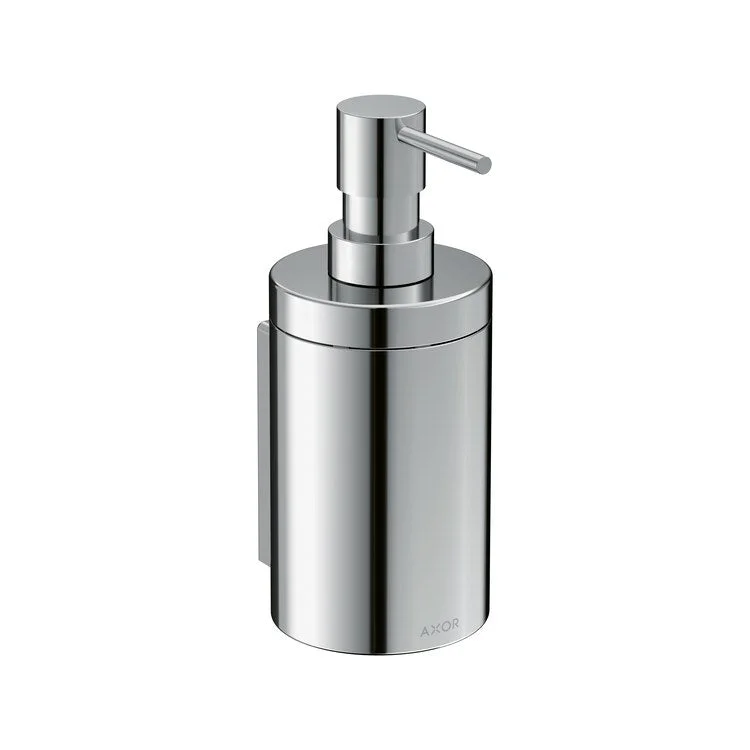 kitchen faucet tailgate-Soap Dispenser Universal Circular Chrome Wall Mount Metal Metal Pump 300 Milliliter