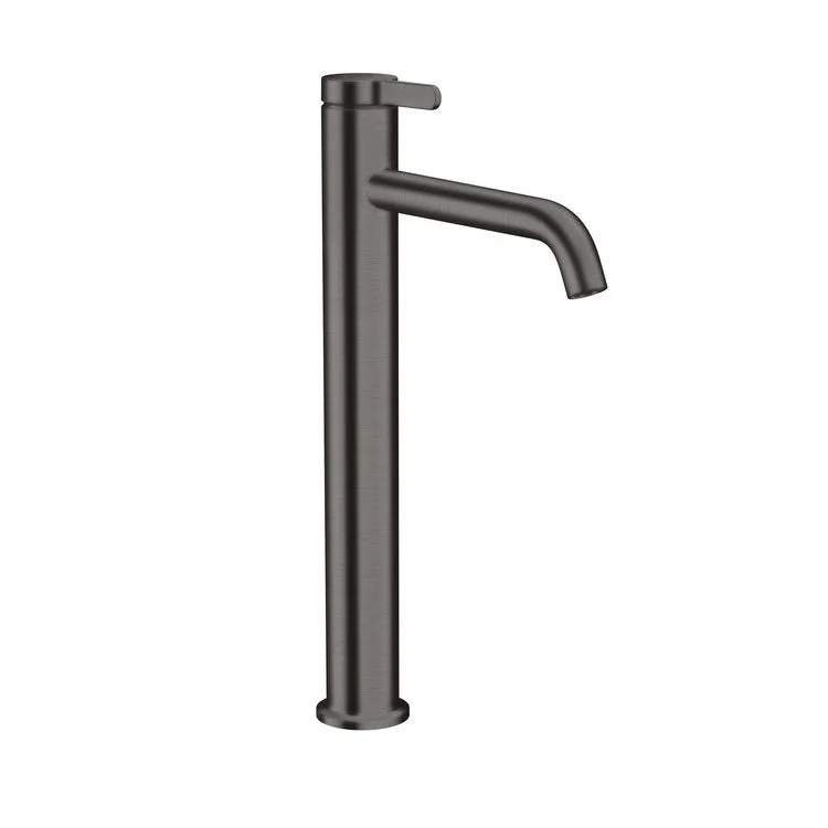 kitchen faucet veggie clean-Lavatory Faucet One 230 1 Lever ADA WaterSense Brushed Black Chrome 1.2 Gallons per Minute Less Drain 1 Hole AirPower/Comfort Zone/EcoRight