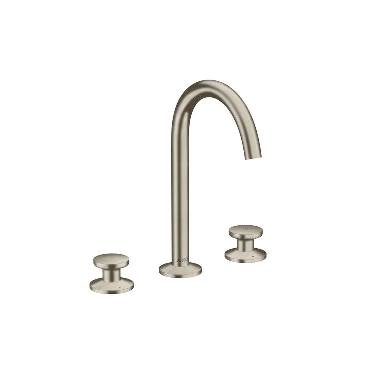 kitchen faucet boiling water-Lavatory Faucet One 170 Widespread 8 Inch Spread 2 Knob WaterSense Brushed Nickel 1.2 Gallons per Minute Less Drain 3 Hole Select/AirPower/Comfort Zone/EcoRight