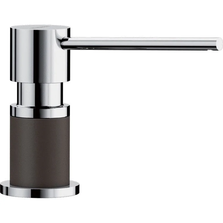 kitchen faucet future tech-Soap Dispenser Lato Cafe Deck Mount Plastic Brass Pump