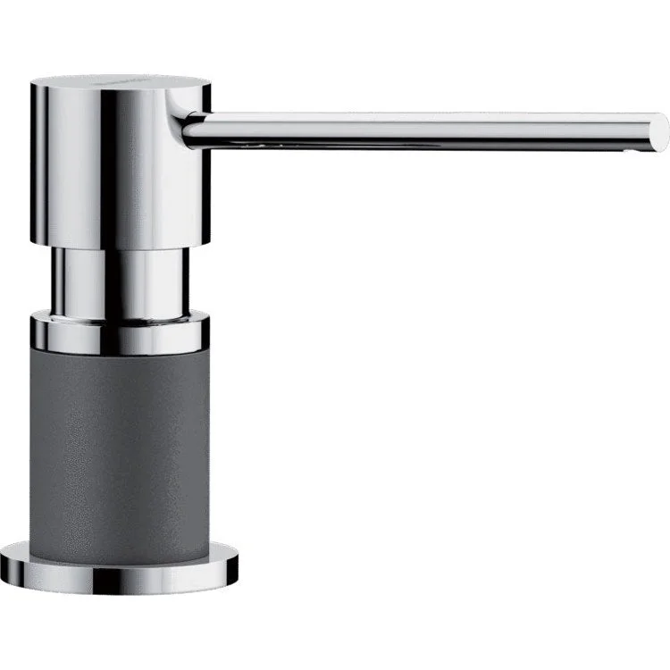 kitchen faucet pop-up shop-Soap Dispenser Lato Cinder Deck Mount Plastic Brass Pump