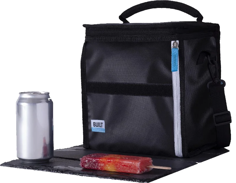 Kitchen utensils for anniversaries-Built NY Icehouse Ice Cube Lunch Bag - Black