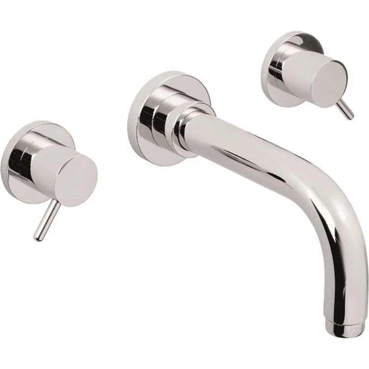 kitchen faucet bridge style-Lavatory Trim Avalon Vessel Wall 2 Lever Lifetime Satin Gold ADA 1.2 Gallons per Minute